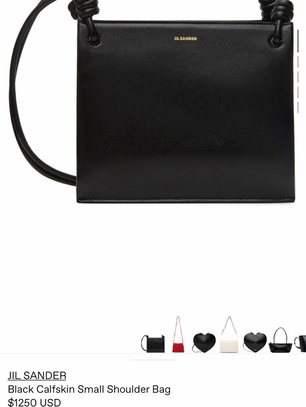 Jil Sander Giro leather crossbody - Picture 8 of 8